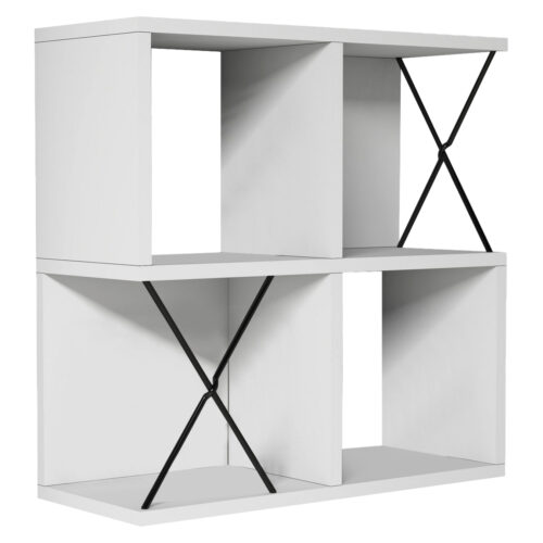 ΡΑΦΙΕΡΑ ΤΟΙΧΟΥ ΜΕΛΑΜΙΝΗΣ HM9520.03 ΣΕ ΛΕΥΚΟ ΧΡΩΜΑ 60x24x60Y εκ. (x1)