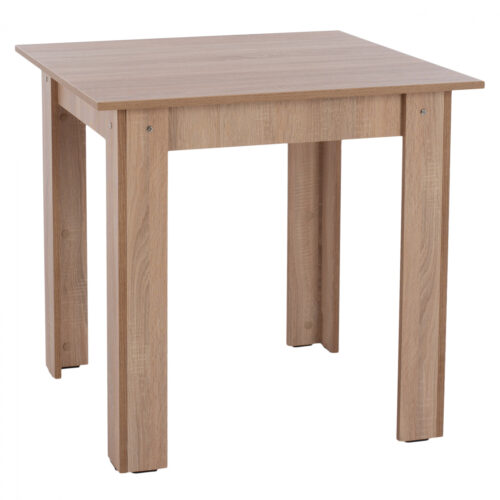 ΤΡΑΠΕΖΙ ΚΟΥΖΙΝΑΣ KELVIN HM2427.01, 80x80x77Υεκ., SONOMA OAK (x1)