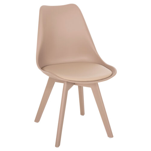 ΚΑΡΕΚΛΑ VEGAS HM0033.45 ΜΕ ΠΟΔΙΑ ΠΟΛΥΠΡΟΠΥΛΕΝΙΟΥ ΚΑΙ ΚΑΘΙΣΜΑ PP ΚΑΠΟΥΤΣΙΝΟ 49x55,5x84Υ (x4)