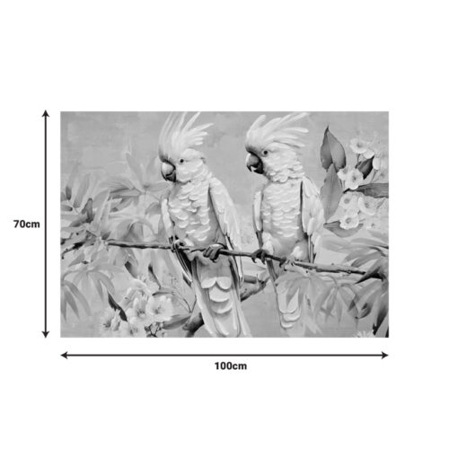 Πίνακας σε καμβά Parote Ι Inart 100x3x70εκ (x1)
