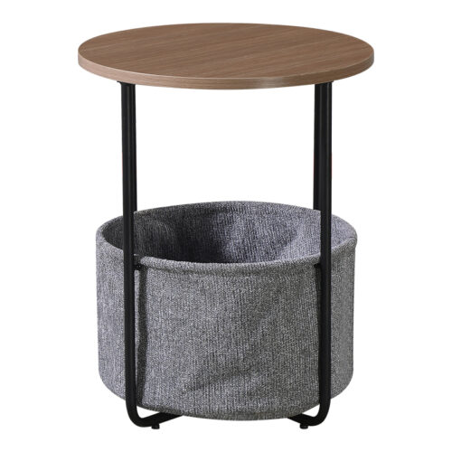 Βοηθητικό τραπέζι Fredami pakoworld sonoma Φ40x50εκ (x1)