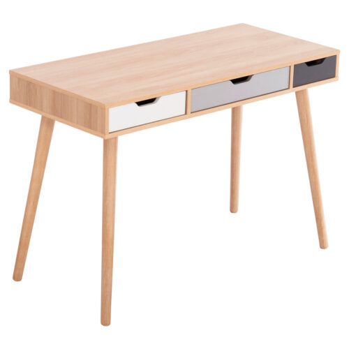 ΓΡΑΦΕΙΟ GAET HM18292 ΜΕΛΑΜΙΝΗ ΣΕ SONAMA-ΓΚΡΙ-ΛΕΥΚΟ-ΜΠΕΖ 110x50x76.5Υεκ. (x1)