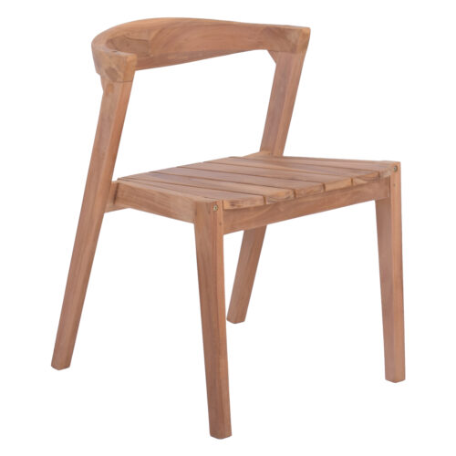 ΚΑΡΕΚΛΑ ΕΞΩΤΕΡΙΚΟΥ ΧΩΡΟΥ ORLEAN HM18130 ΞΥΛΟ TEAK-ΦΥΣΙΚΟ ΧΡΩΜΑ 49.5x58x70Υεκ. (x1)