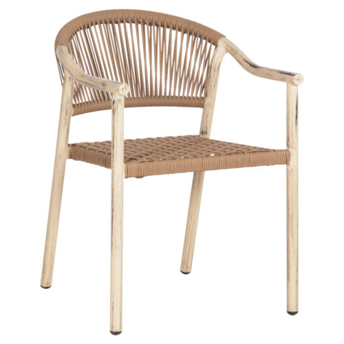 ΠΟΛΥΘΡΟΝΑ KERLY HM6050.01 ΑΛΟΥΜΙΝΙΟ ΧΡΩΜΑ ΔΡΥΟΣ-ΧΑΛΚΙΝΟ ΣΥΝΘΕΤΙΚΟ RATTAN 54x58,5x76Υ (x1)