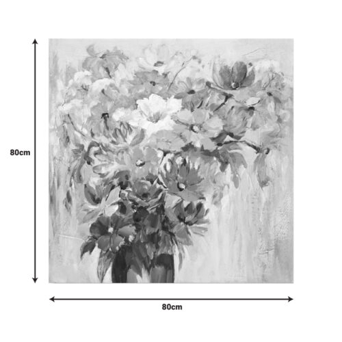 Πίνακας σε καμβά Spino I Inart 80x3x80εκ (x1)