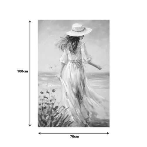 Πίνακας σε καμβά Avra Ι Inart 60x3x90εκ (x1)