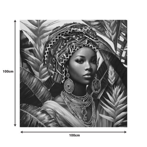 Πίνακας σε καμβά Gangalo 3D Inart 100x3x100εκ (x1)