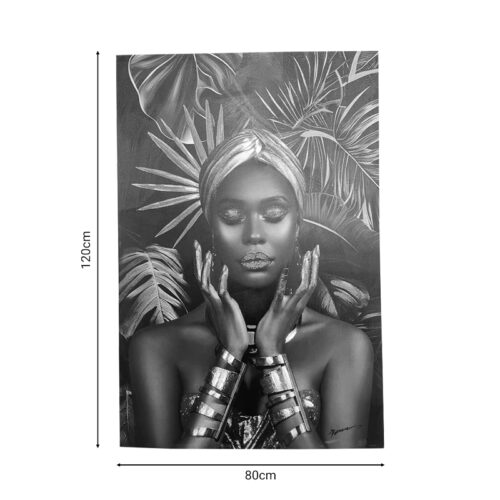 Πίνακας σε καμβά Umone I Inart 80x3x120εκ (x1)