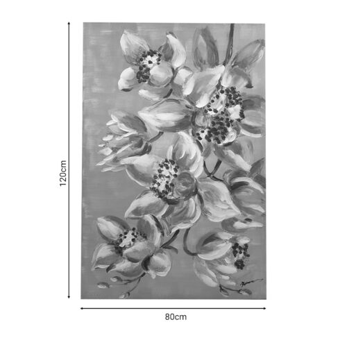 Πίνακας σε καμβά Flourish Inart 80x3x120εκ (x1)