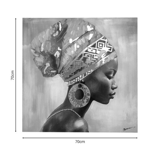 Πίνακας σε καμβά Mayo Inart 70x3x70εκ (x1)