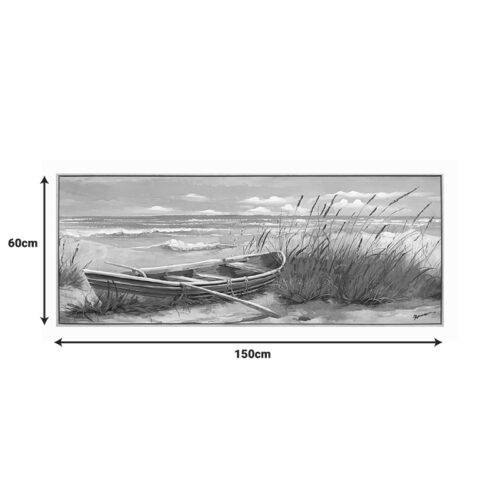Πίνακας σε καμβά Barcu Inart με πλαίσιο 150x3.5x60εκ (x1)