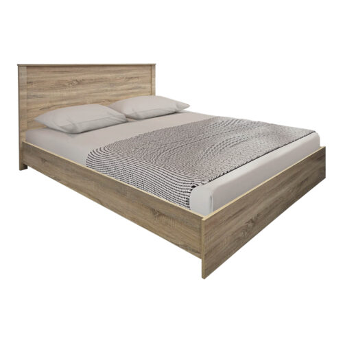 Σετ Κρεβατοκάμαρας Athos Sonoma με Κρεβάτι 160x200εκ Σετ 3τεμ (x1)