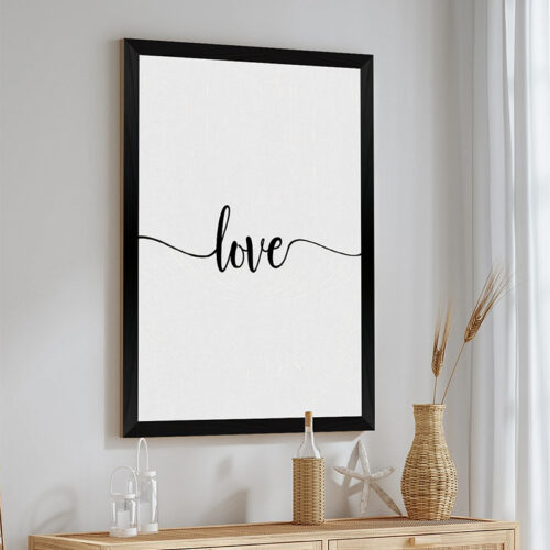 Πίνακας Elyrda pakoworld με ψηφιακή εκτύπωση και πλαίσιο 33x1.5x48εκ (x1)