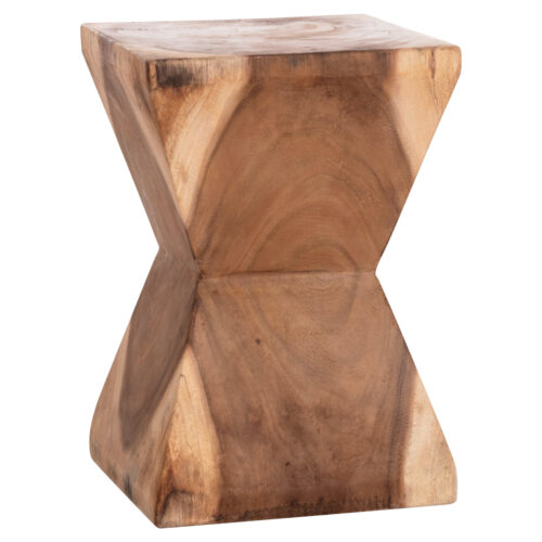 ΒΟΗΘΗΤΙΚΟ ΣΚΑΜΠΟ ANVIL HM9756.11 ΞΥΛΟ SUAR ΣΕ ΦΥΣΙΚΟ ΧΡΩΜΑ 31x31x45Yεκ. (x1)