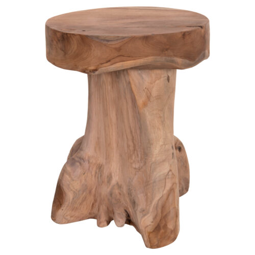 ΒΟΗΘΗΤΙΚΟ ΤΡΑΠΕΖΑΚΙ LOGG HM9351.11 ΜΑΣΙΦ ΞΥΛΟ ΤEAK ΦΥΣΙΚΟ Φ35X45Yεκ. (x1)