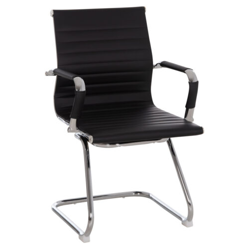 ΚΑΡΕΚΛΑ ΕΠΙΣΚΕΠΤΗ BOSS HM1023.31 ΜΕ ΜΠΡΑΤΣΑ Κ ΜΑΥΡΟ PU 54x55x88Υεκ. (x2)