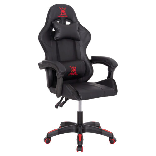 ΠΟΛΥΘΡΟΝΑ GAMING DARREN HM1203.01 ΜΑΥΡΟ-ΚΟΚΚΙΝΟ PVC 58.5x100x120Υεκ. (x1)