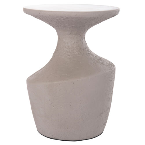 ΤΡΑΠΕΖΙ ΒΟΗΘΗΤΙΚΟ REBON HM18156.03S FIBER CEMENT ΣΕ ΓΚΡΙ--Φ27.5x50Υεκ. (x1)