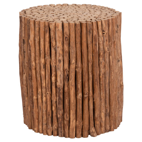 ΤΡΑΠΕΖΙ ΣΑΛΟΝΙΟΥ ΣΤΡΟΓΓΥΛΟ DRIFTER HM4443 DRIFTWOOD ΣΕ ΦΥΣΙΚΟ ΧΡΩΜΑ Φ36x40Υεκ (x1)