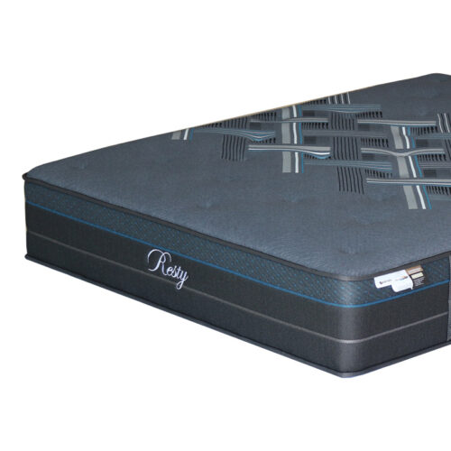 Στρώμα Resty pakoworld pocket spring μονής όψης με ενσωματωμένο ανώστρωμα 32cm 150x200εκ (x1)