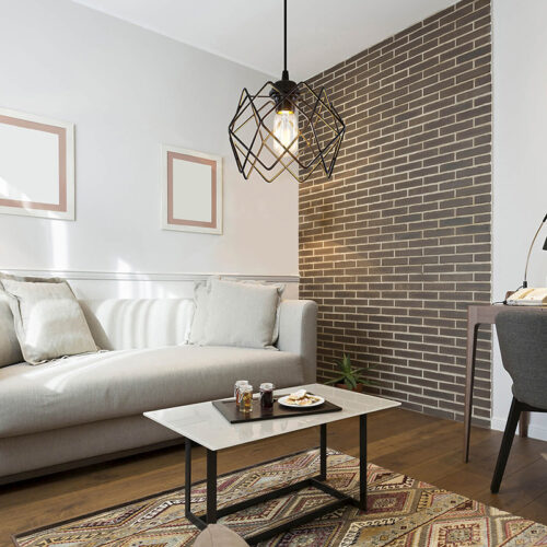 Φωτιστικό οροφής μονόφωτο PWL-1021 pakoworld Ε27 μαύρο Φ23.5x16εκ (x1)