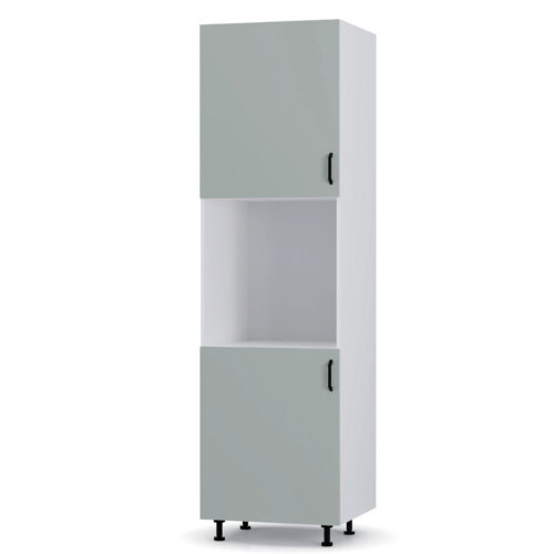 Modest Στήλη Κουζίνας Γκρι 60x57x214cm