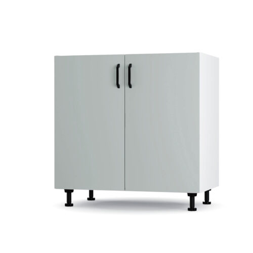 Modest Κάτω Ντουλάπι Νεροχύτη Γκρι 80x48x82cm