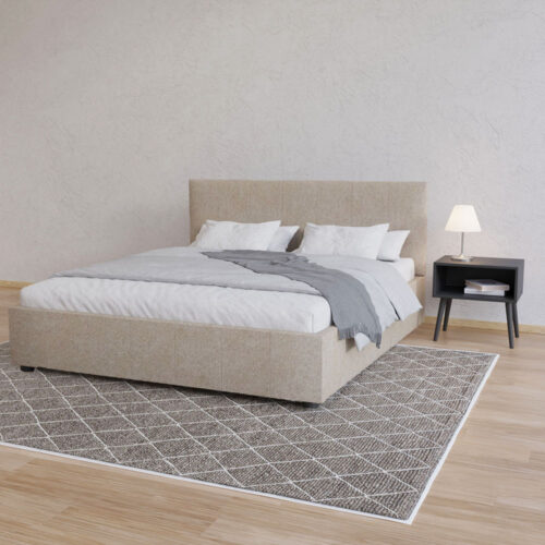 Κρεβάτι Billy Μπεζ 180x200cm