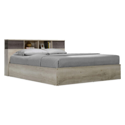 Φοιτητικό πακέτο επίπλων κρεβατοκάμαρας Shade pakoworld σετ 3τεμ (x1)