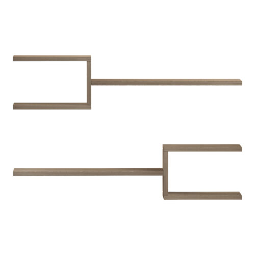 Ραφιέρα τοίχου Galler pakoworld sonoma 79x19.5x18εκ (x1)