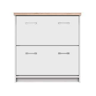 Παπουτσοθήκη Top Mix 80x27x85cm Λευκή-Σονόμα