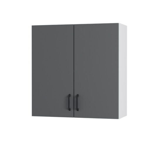 Modest Πάνω Ντουλάπι Ανθρακί 80x32x72εκ