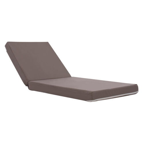 ΜΑΞΙΛΑΡΙ ΞΑΠΛΩΣΤΡΑΣ POLYESTER SIFNOS ΓΚΡΙ HM11235.10P 190x70x11 εκ. (x1)