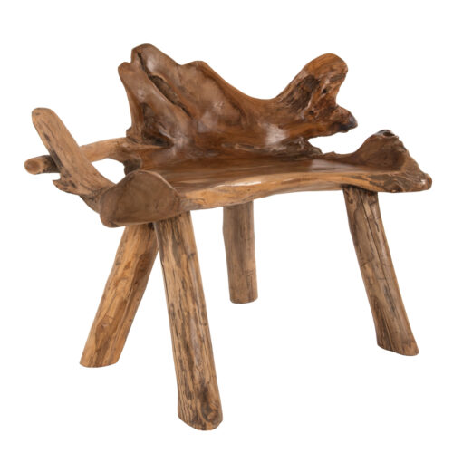 ΠΑΓΚΑΚΙ HM9348 ΑΠΟ ΜΑΣΙΦ ΞΥΛΟ TΕΑK ΦΥΣΙΚΟ 120x88x80 εκ. (x1)