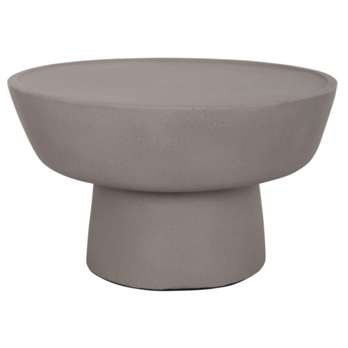 ΤΡΑΠΕΖΙ ΣΑΛΟΝΙΟΥ PIRSON HM18155.03 FIBER CEMENT ΣΕ ΓΚΡΙ--Φ60x36Υεκ. (x1)