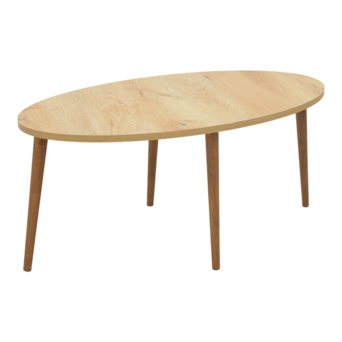 Τραπέζι σαλονιού Barton pakoworld sonoma-καφέ 90x45x40εκ (x1)