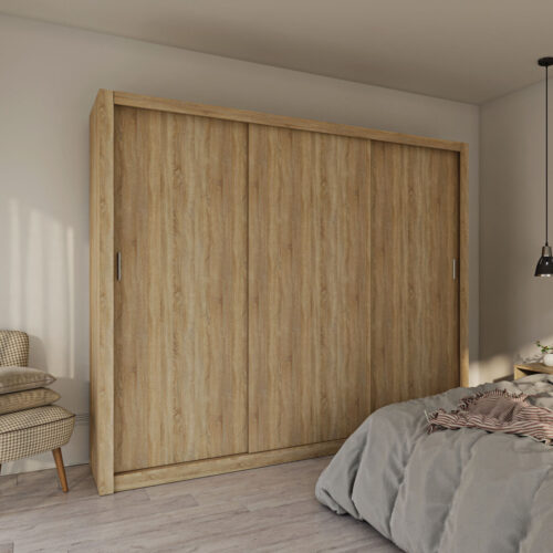 Ντουλάπα Grandio Σονόμα 250x60x215cm