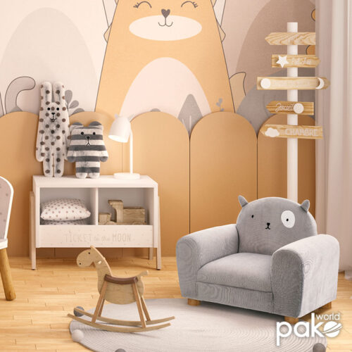 Φωτιστικό γραφείου Lucian pakoworld Ε14 λευκό 18x12,5x31εκ (x1)