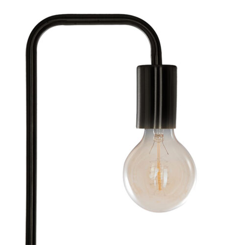 Φωτιστικό δαπέδου Keli pakoworld E27 40W μαύρο Φ20x150εκ (x1)