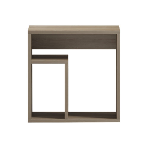 Βοηθητικό τραπέζι Doublo pakoworld sonoma 40x35x40εκ (x1)