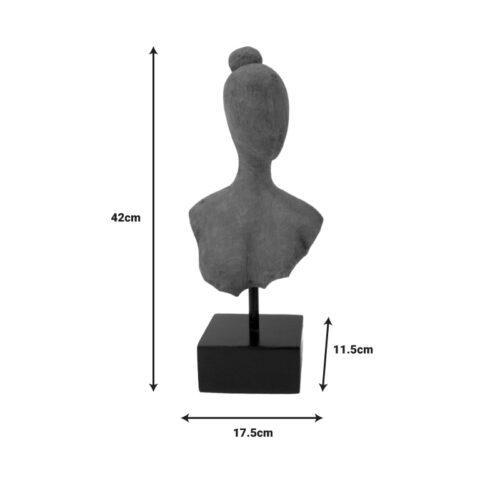 Επιτραπέζιο διακοσμητικό Lafia I Inart φυσικό μάνγκο ξύλο-μέταλλο 17.5x11.5x42εκ (x1)