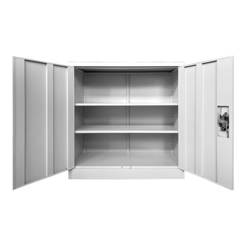 Μεταλλικό ντουλάπι Armon pakoworld ανοιχτό γκρι 90x45x90εκ (x1)