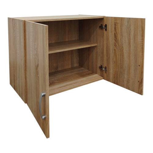 Πατάρι ντουλάπας δίφυλλο Athos pakoworld σε sonoma απόχρωση 80x42x60εκ (x1)