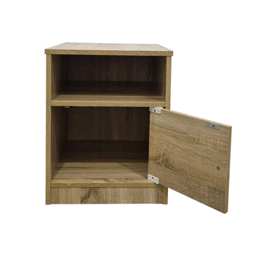 Κομοδίνο Lenea pakoworld sonoma 40x40x50εκ (x1)