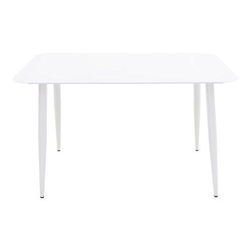 Τραπέζι Vista pakoworld αλουμίνιο σε λευκη απόχρωση 150x80x72εκ (x1)