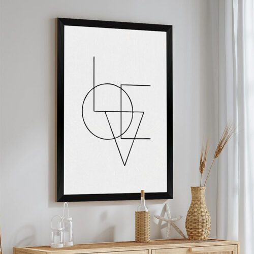 Πίνακας Felora pakoworld με ψηφιακή εκτύπωση και πλαίσιο 33x1.5x48εκ (x1)