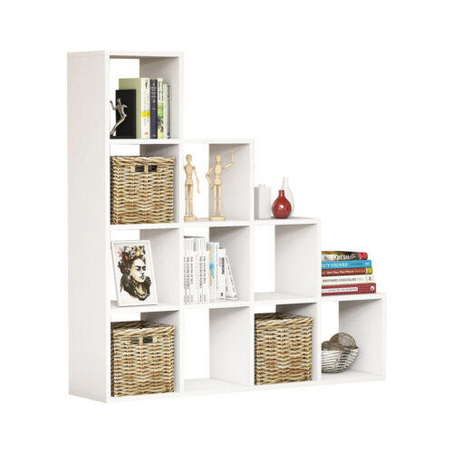 ΒΙΒΛΙΟΘΗΚΗ ΜΕΛΑΜΙΝΗΣ SCALE HM9238.11 ΛΕΥΚΟ 120x30x123,6Υεκ. (x1)