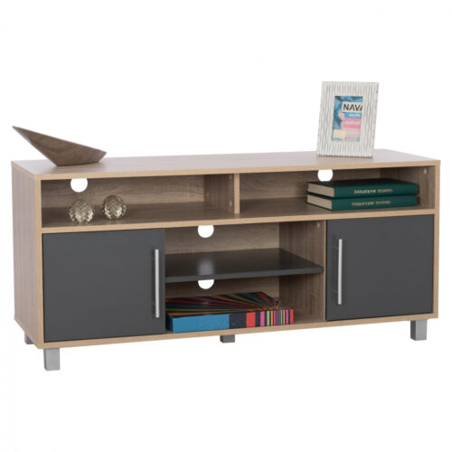 ΕΠΙΠΛΟ ΤΗΛΕΟΡΑΣΗΣ DANNA ΜΕΛΑΜΙΝΗΣ HM2202.04 SONAMA-ΓΚΡΙ 120x40x55 εκ. (x1)