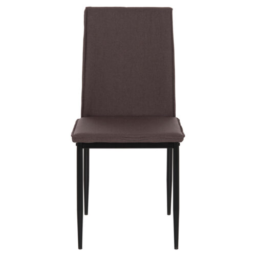 ΚΑΡΕΚΛΑ ΤΡΑΠΕΖΑΡΙΑΣ PERKY HM18347.03 ΚΑΦΕ ΥΦΑΣΜΑ-ΜΕΤΑΛ. ΠΟΔΙΑ ΜΑΥΡΑ 44x60x87Υεκ (x4)