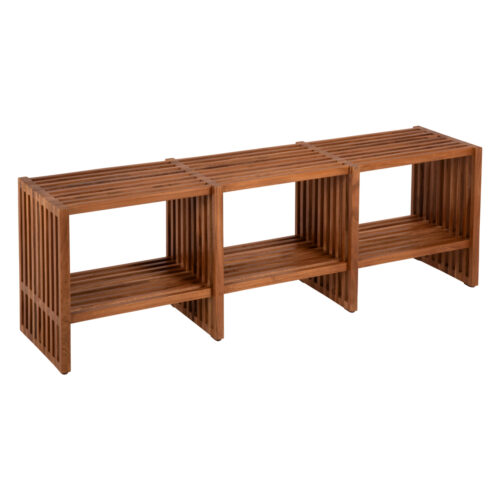 ΚΟΝΣΟΛΑ TV NYA HM9831 ΜΑΣΙΦ ΞΥΛΟ TEAK ΣΕ ΦΥΣΙΚΟ ΧΡΩΜΑ 130x29,5x46Υ εκ. (x1)